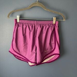 Purple Nike Dri-Fit Running Shorts